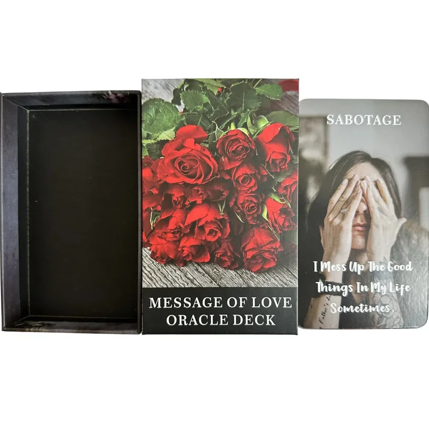 12x7 cm Message Of Love Oracle Card Games No Manual 4