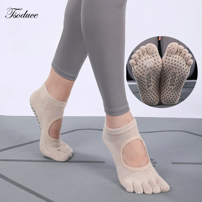 Professional Yoga Socks Silicone Non-Slip Breathable for Women yoga socks