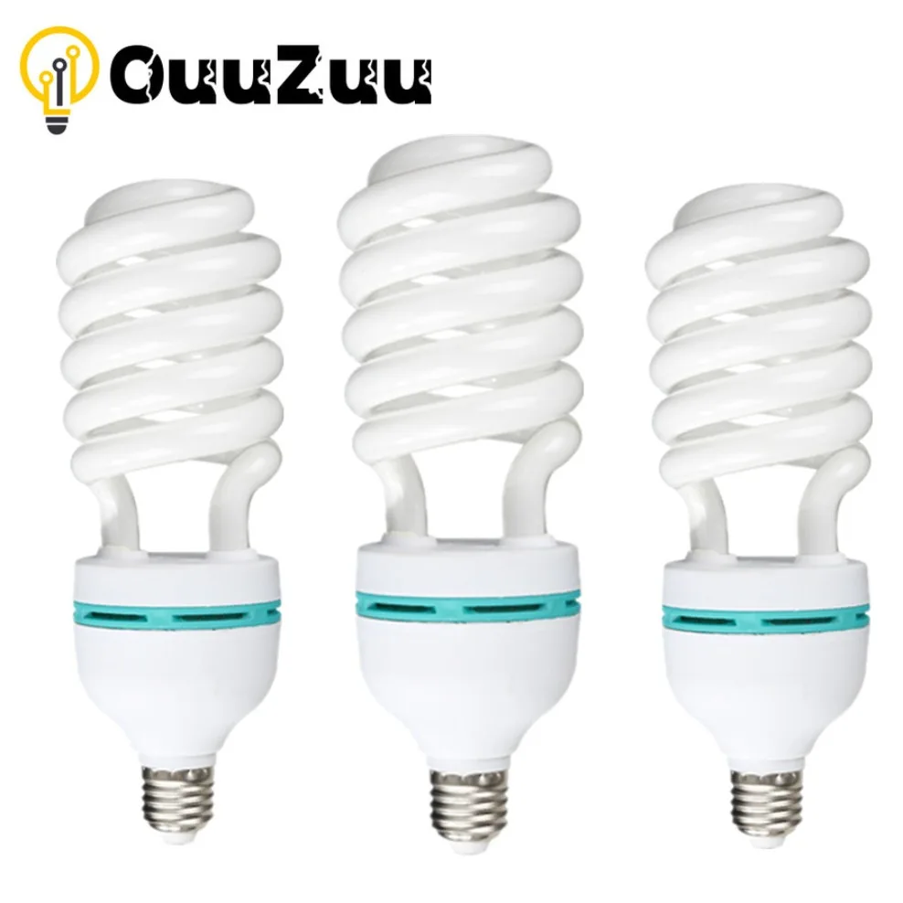 AC170-240V E27 5W/45W high power spiral tube energy saving lamp Fluorescent light bulb tube Spiral Fluorescent Light Bulb fluorescent light tubes