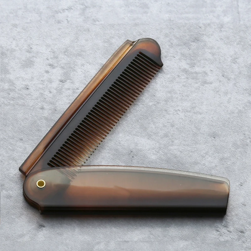 Folding Comb Professional Portable Hair Comb Hard Toothed Combs Styling Makeup Comb 4
