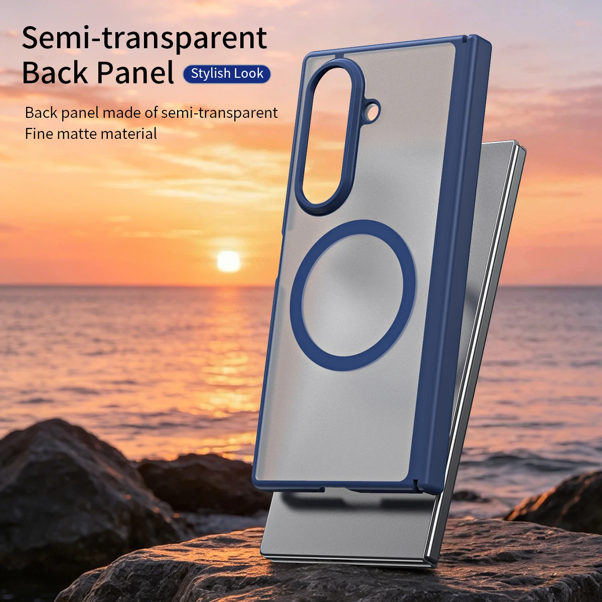 Luxury Business Magnetic Skin Feel Case - Shockproof Magsafe Axis Protection, Slim Fit Cover