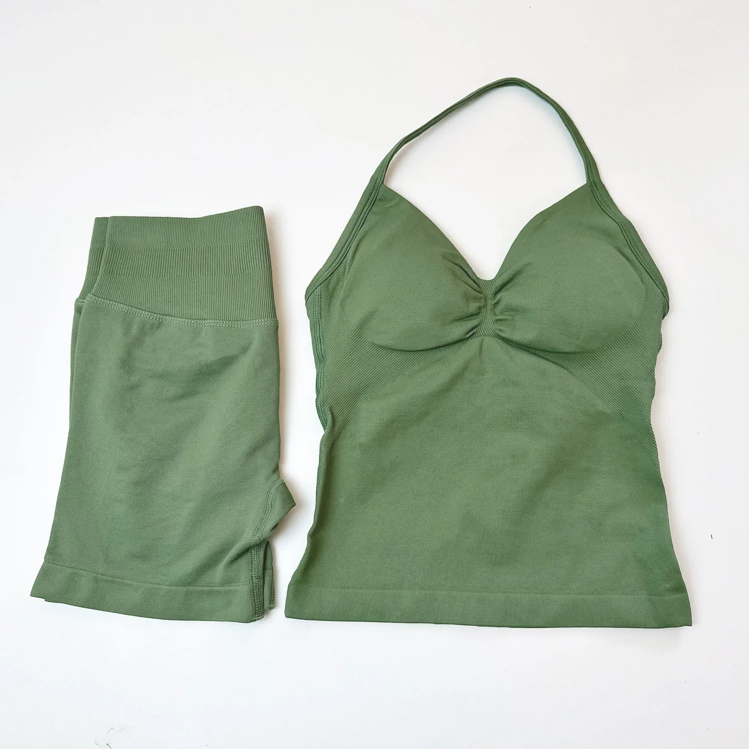Ensemble Yoga 2 Pièces Short Femme