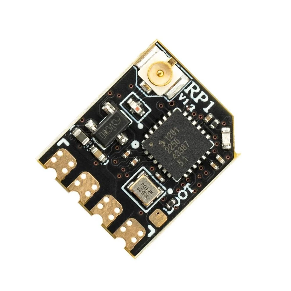 RP1 V2 ExpressLRS 2.4ghz 나노 수신기 내장 TCXO 2.4GHz ELRS 수신기 (RadioMaster RC FPV 드론 부품용)