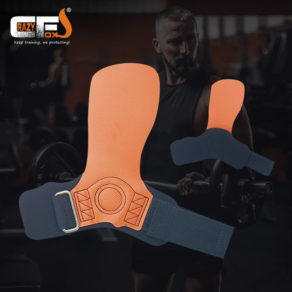 Weight Lifting Grips Heavy Duty Straps Alternative Power Lifting Hooks for Deadlifts Neoprene Padded Wrist Support Calleras 2