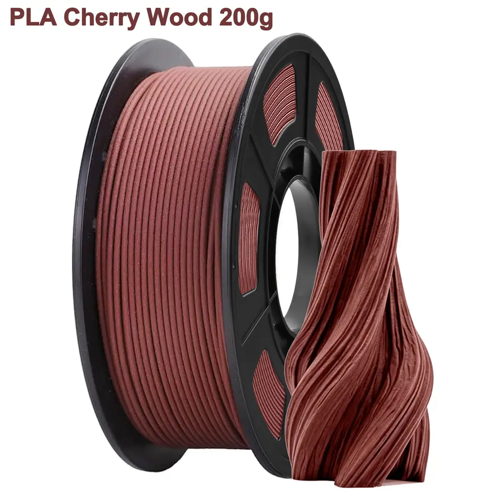 200g(0.44lbs) Wood PLA Filament 1.75mm ±0.03mm For FDM 3D Printer And Pen High Quality Bubble Free Fast Shipping image 7