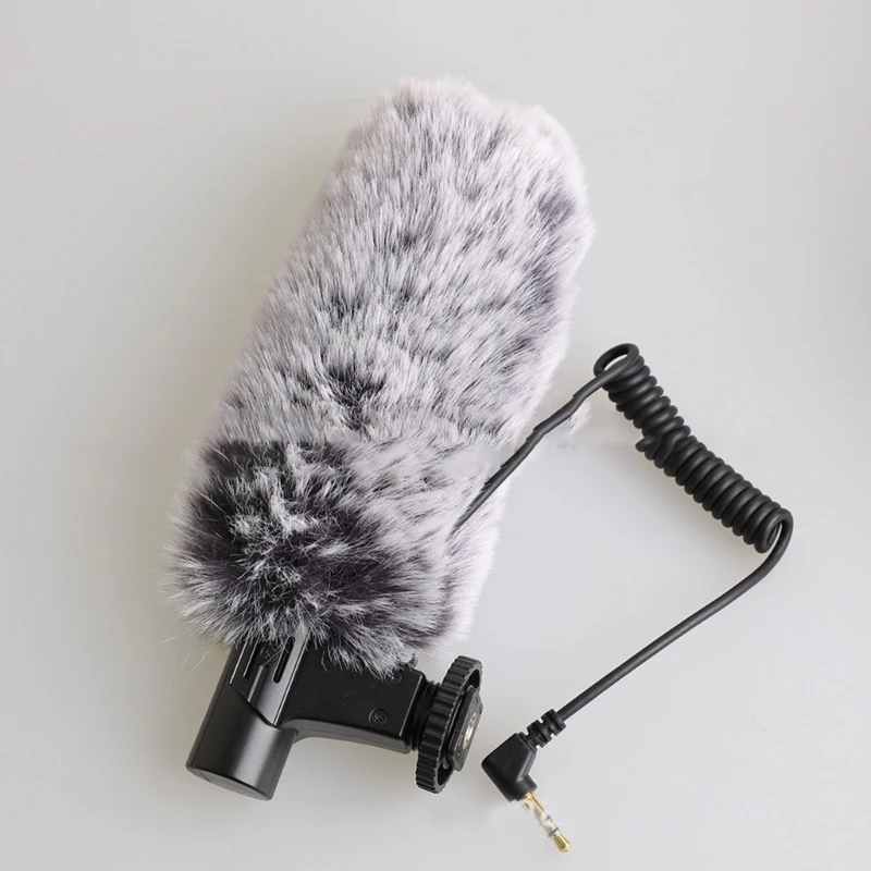 Professional Windshield Cover for 700 Shotgun Microphones Windscreen Muffs Reduce Wind Noise Enhances Sound Quality