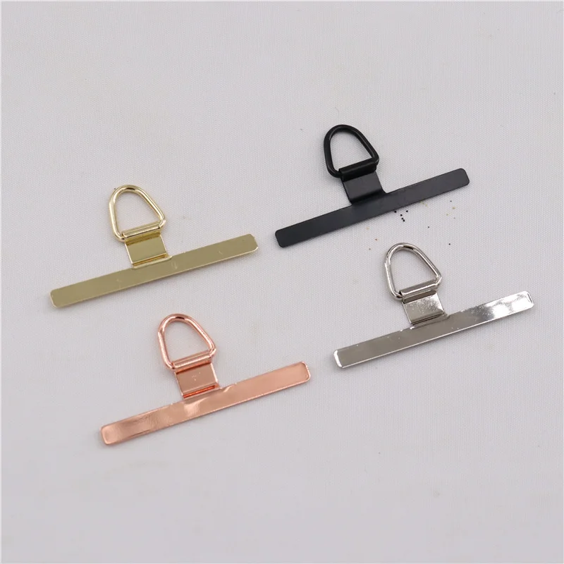 Universal Sturdy Metal Phone Lanyard Gasket Patch Cellphone Hanging Strap Gasket Replacement Lanyard Safety Connect Piece Clip