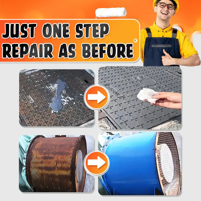 Rust removal paint Rustproof Metal Paint 260g Waterproof Water-based Steel Renovation Anti-corrosion For Iron Door Railing Car Refurbishment