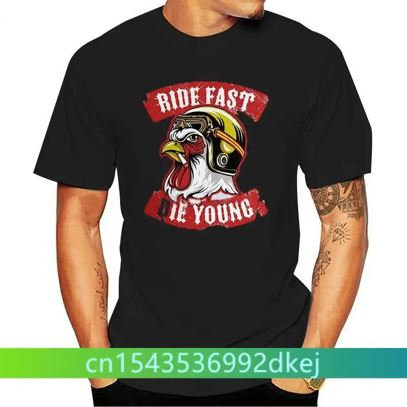 

Rooster Wearing Vintage Helmet Superbike Motorcycle Motorcycles Bike T-Shirt