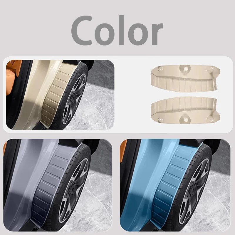 체리 iCar iCaur V27 V 27 2026 차량용 도색된 OEM 색상 일치 리어 휠 머드 가드 이너 펜더 라이너 머드가드 스플래시 가드