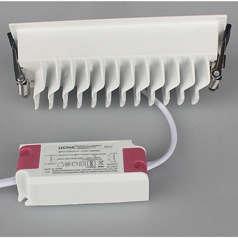 Adjustable LED Down Light Creative Linear Strip Spotlight 2W 4W 6W 10W 20W 30W Conference Room Lobby Embedded