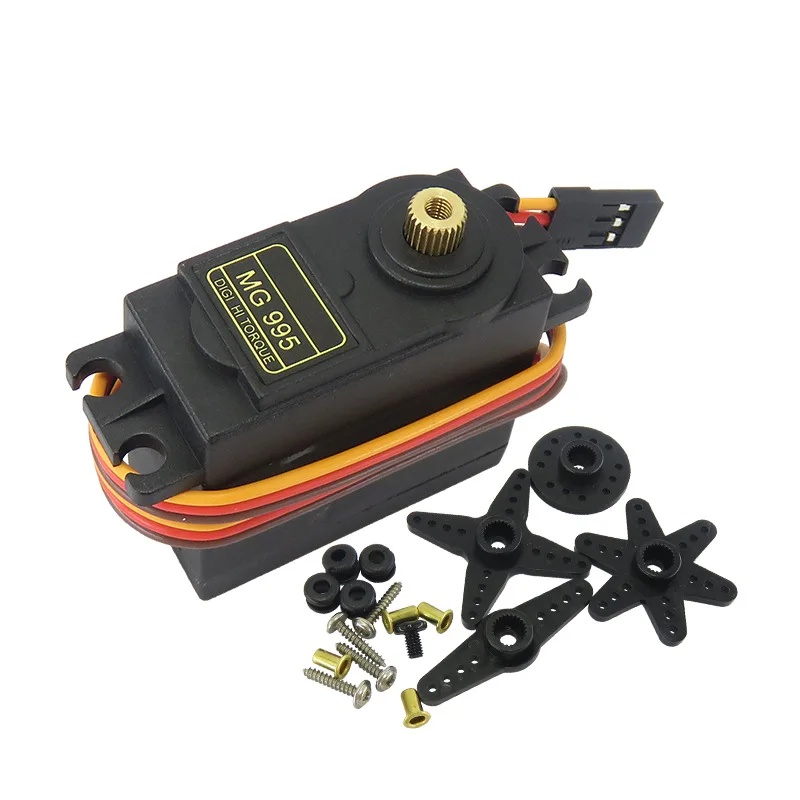 Servos Digital Towerpro Mg995 Servo Metal Gear Per Futaba Jr Car Rc Model Helicopter Boat Per Arduino Uno Diy