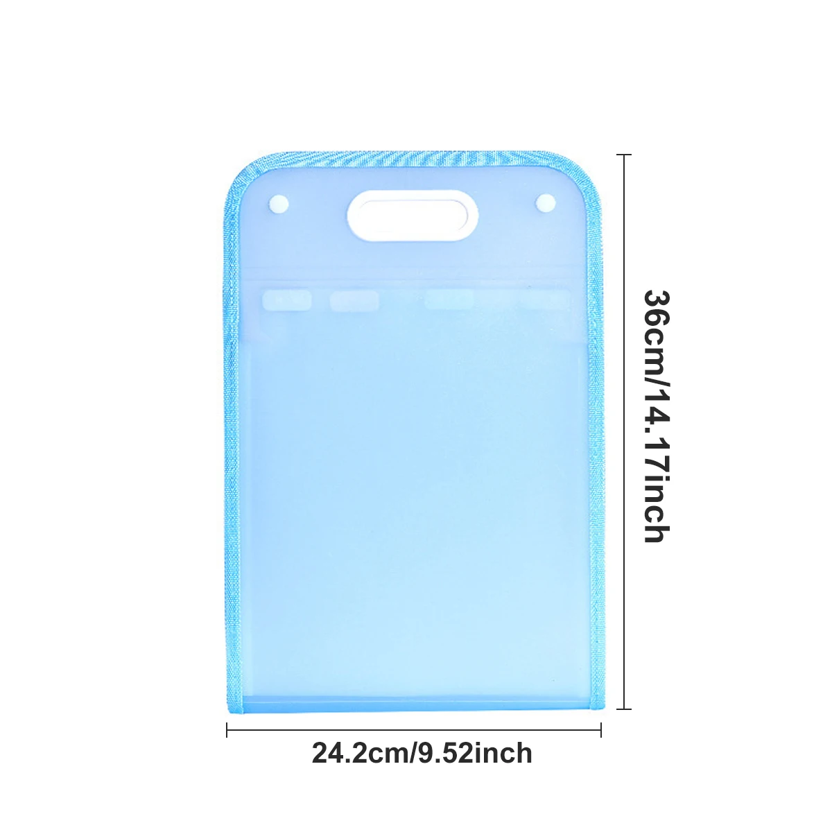 Portable Folder Multi-layer Large Capacity Accordion Bag Test Paper Storage Bag Student Stationery School Office Supplies file folders