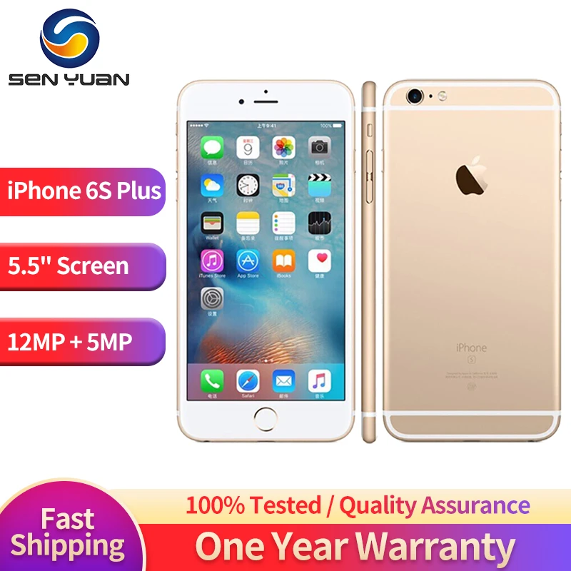 apple cell phone latest model Original Apple iPhone 6S Plus Smartphone 5.5" 6SP 2GB RAM 12.0MP Dual Core A9 4G LTE WIFI GPS 6S Plus Unlocked Mobile Cell Phone apple cell phones for sale