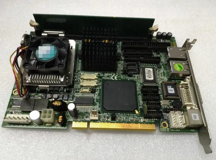 

SBC82810 Rev.A2-RC 100% OK оригинальная Встроенная PCI-плата, Промышленная материнская плата, полуразмерная ЦП-карта PICMG1.0 с ЦП 2LAN