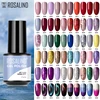 ROSALIND 5ml Pure&Shiny Nail Gel Polish Hybrid Varnish Semi Permanent Nail Art Gel Varnishes 100+ Colors Choice 1