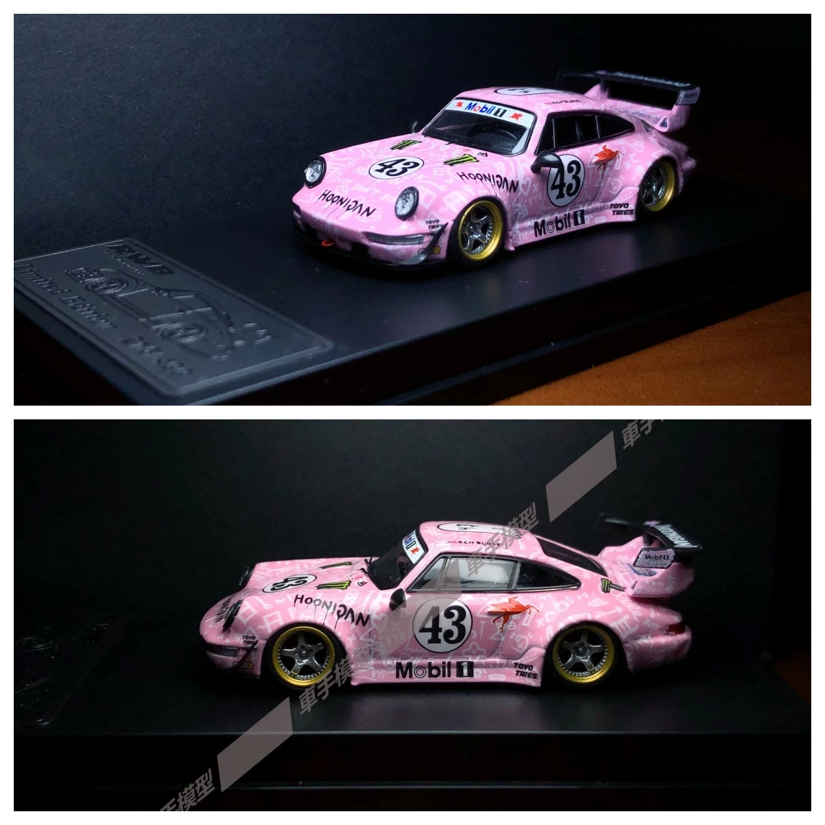 

Коллекционная модель автомобиля King 1/64 RWB 964, лимитированная коллекция, хобби-игрушки