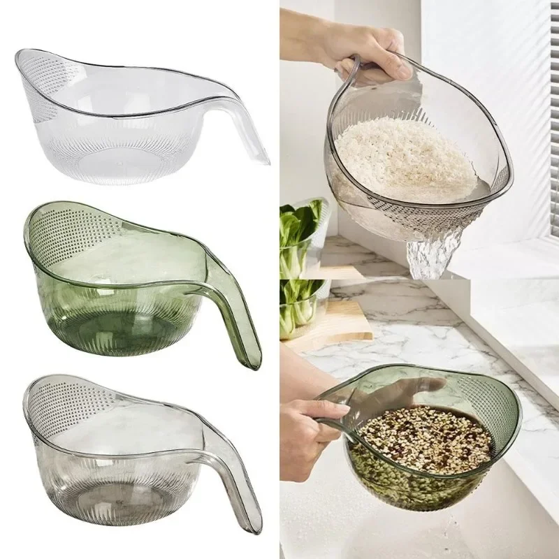 Rice Washing Bowl Plastic Colander Sieve Vegetable Drainer Basket Kitchen Tools Food Beans Sieve Fruit Drainer Rice Washing Bowl Plastic Colander Sieve Vegetable Drainer Basket Kitchen Tools Food Beans Sieve Fruit Drainer