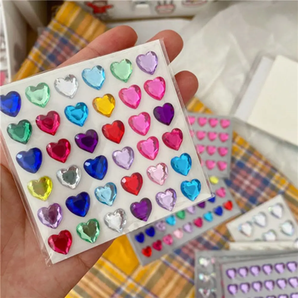 3D Shining LOVE Diamond Stickers Beautiful Sticker Toys For Children On  Scrapbook Phone Laptop Gifts Cute Stationary