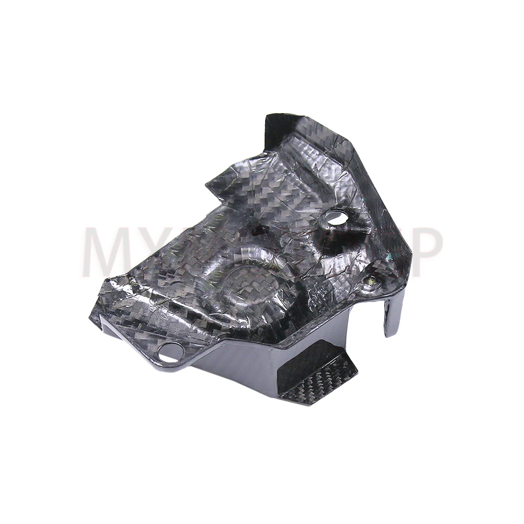 For Yamaha MT 09 FZ 09 MT09 FZ09 Motorcycle Modified 3K Carbon Fiber Sprocket Cover Clutch Cover 2013-