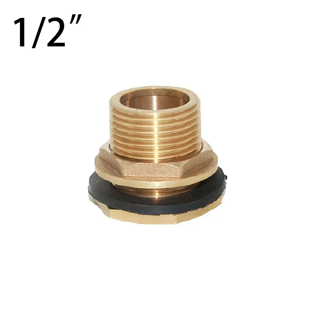 Water Tank Tap Connector 1PC Water Butt Water Tank Tap Buckets Connector Brass Bib Tap Click-lock Fitting Watering Equipment Storage Rain Barrels