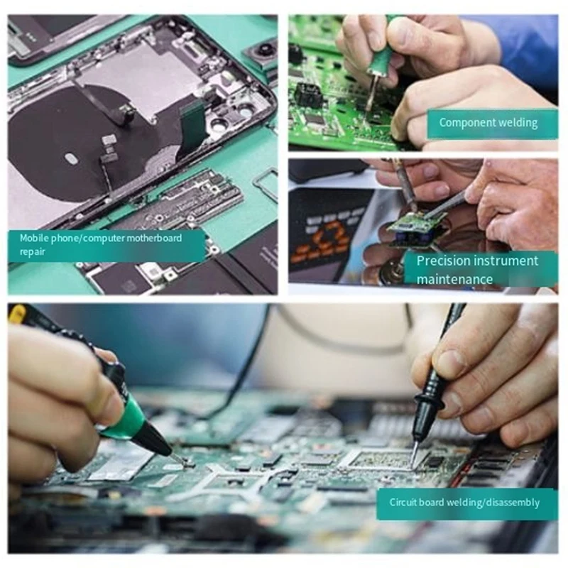 A82I-Circuit Board Holder Stable Adjustable PCB Welding Bracket Auxiliary Clamp Repair Tool Clamping Kit