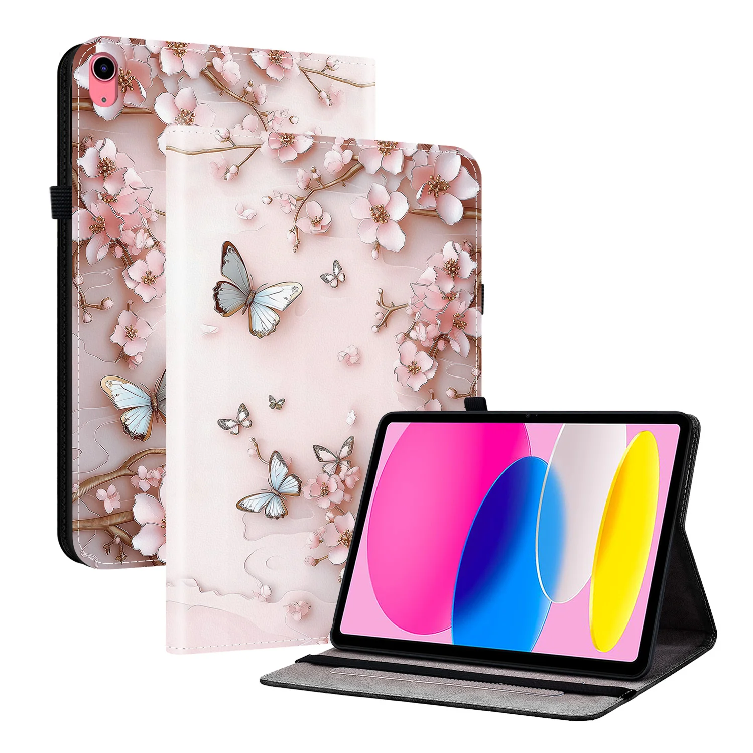 Premium Leather Flip Tablet Case Cover