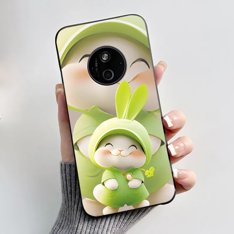 Aesthetic Luxury Soft Silicone Black Matte Phone Case Cover - Cute and Cool Design