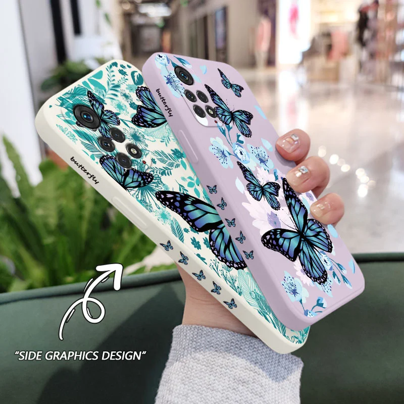 Aurora Butterfly Phone Case with Vibrant Design