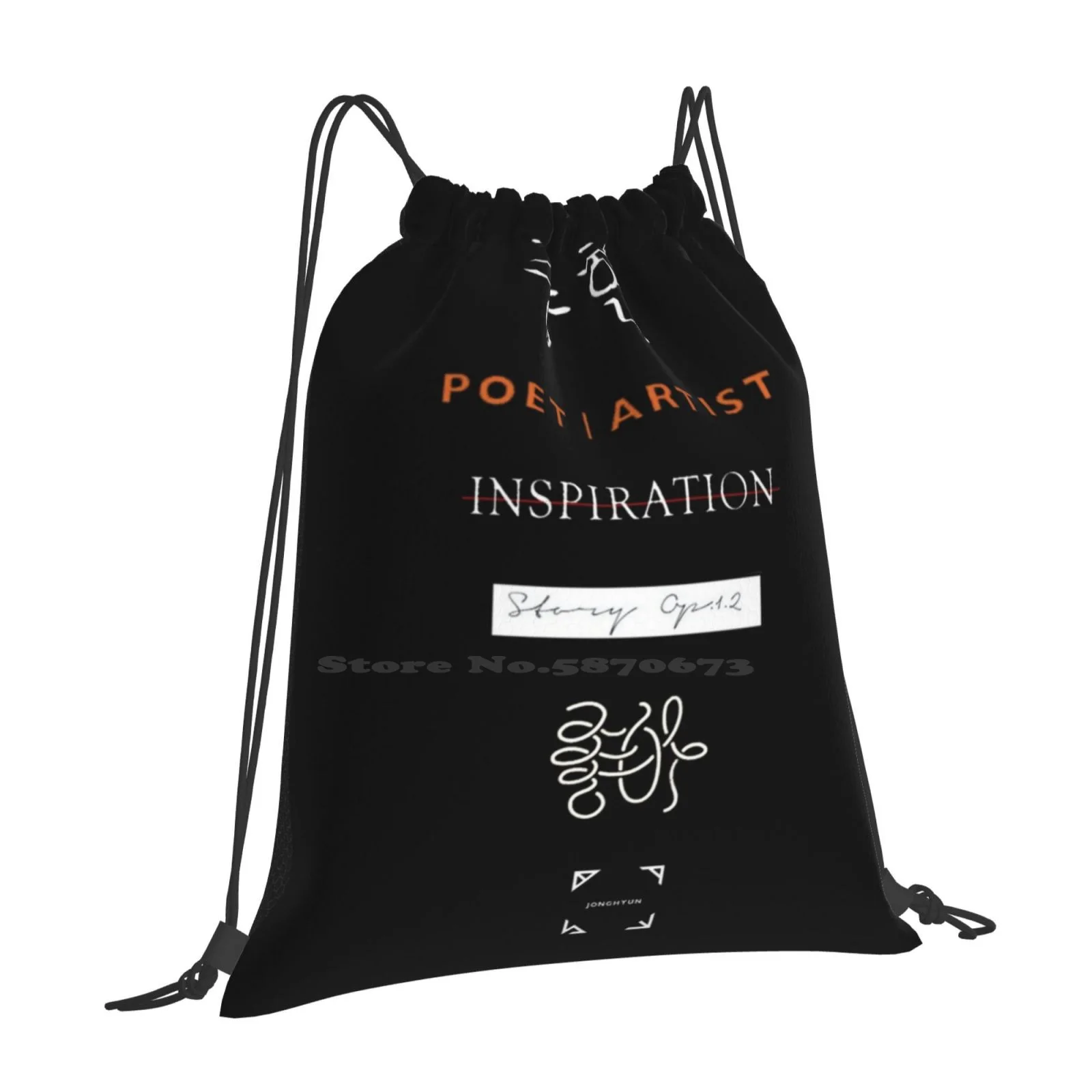 SHINee ジョンヒョン トートバッグ　jonghyun SHINee ジョンヒョンX INSPIRATION トートバッグ