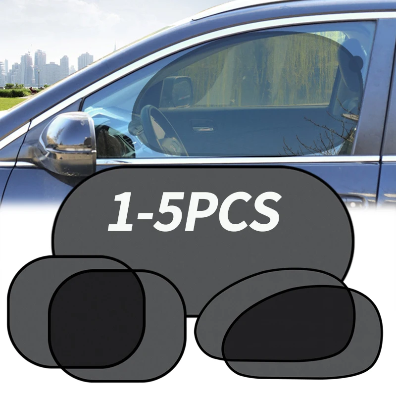Car Sun Blocking Car Curtains Side Window Sunshade Curtain Front Rear Window Sun Shade UV Protection Cover Auto