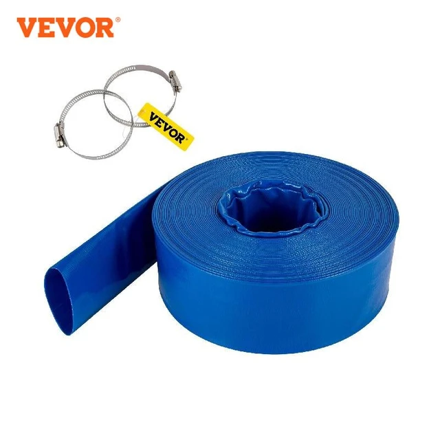 VEVOR Discharge Hose Lay Flat Hose 1-1/2 x105'/3x105'/4 x 105'/2