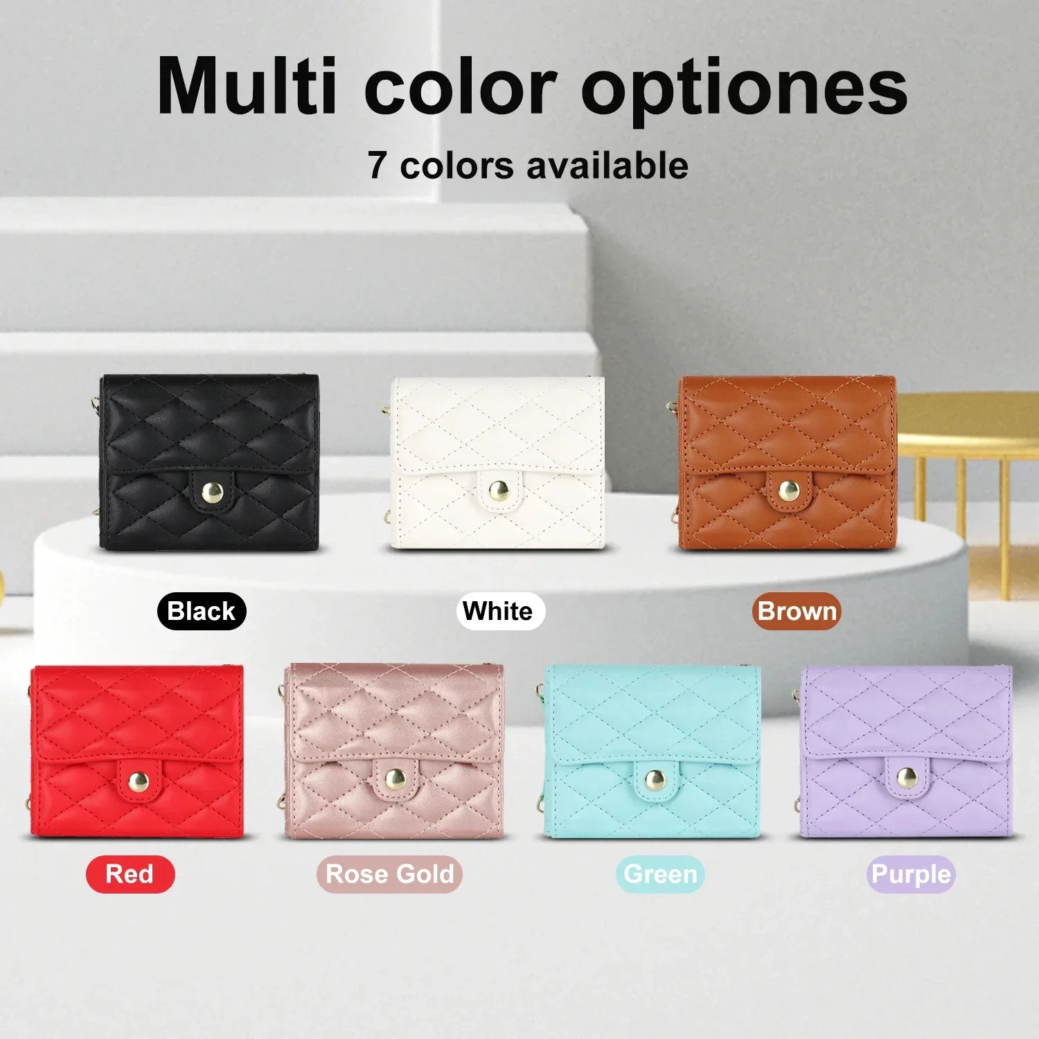 Crossbody Lanyard Zipper Leather Wallet Card Phone Case For Samsung Galaxy Z Flip 5 4 3 Luxury Wrist Rope Flip Stand Cover Coque