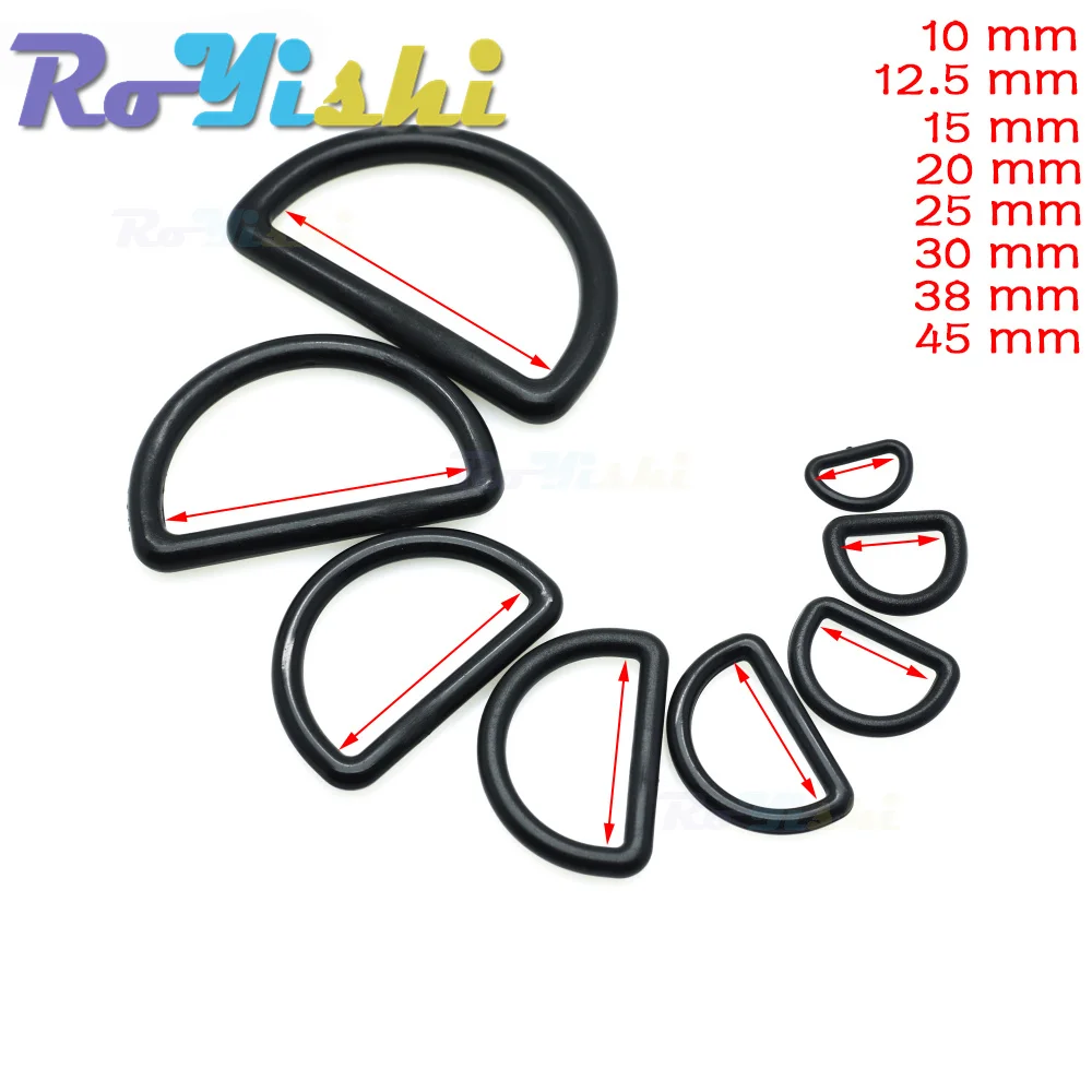 Anelli A D In Acciaio Inox 316 - 4 Pezzi, Per Cinture Da Sub, Imbracature E Uso Marino, Larghezza 30mm - Foto 2