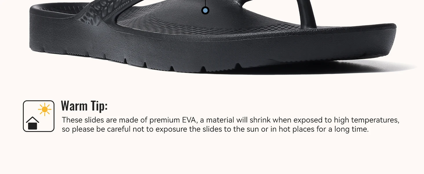 Shevalues rutschfeste Strand-Flip-Flops für Damen und Herren, flacher Boden, Sommer-Hausschuhe, orthopädische Outdoor-Hausschuhe mit Fußgewölbestütze – Detail 3