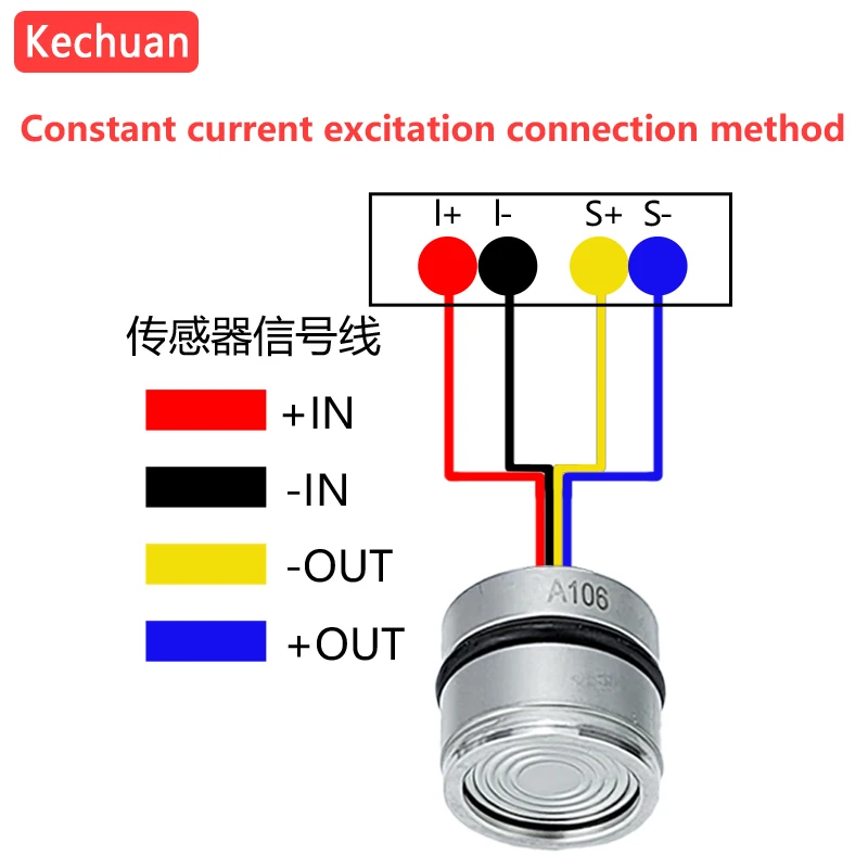 Pressure transmitter circuit board 4-20mA output Hesmann type strip board anti-interference pressure sensor circuit