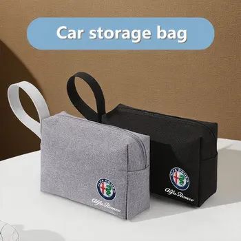 Borsa organizer per auto Borsa portaoggetti digitale portatile Custodia protettiva per Alfa Romeo giulietta 159 mito giulia stelvio 147 Accessori
