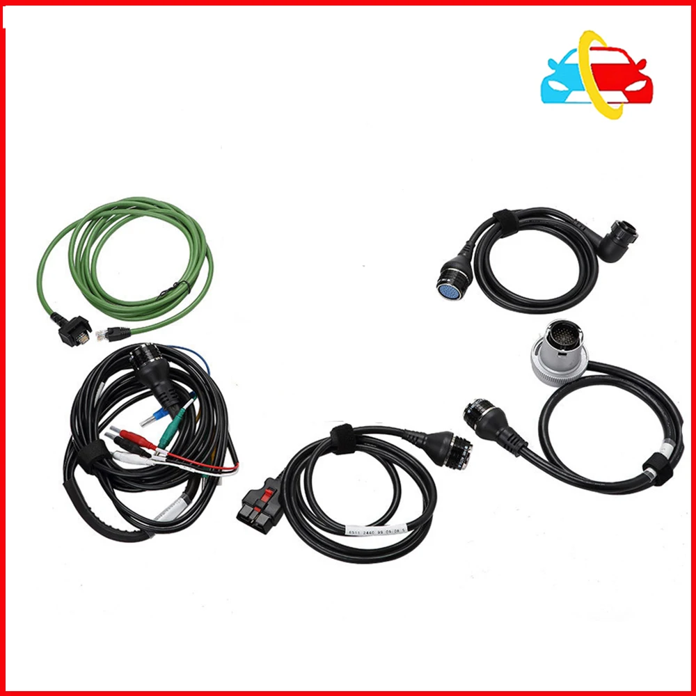 

MB Star C4 Full Cable DOIP SD Connect for Benz Car & Truck Auto Diagnostic-Tool (12V+24V) WIFI Diagnosis