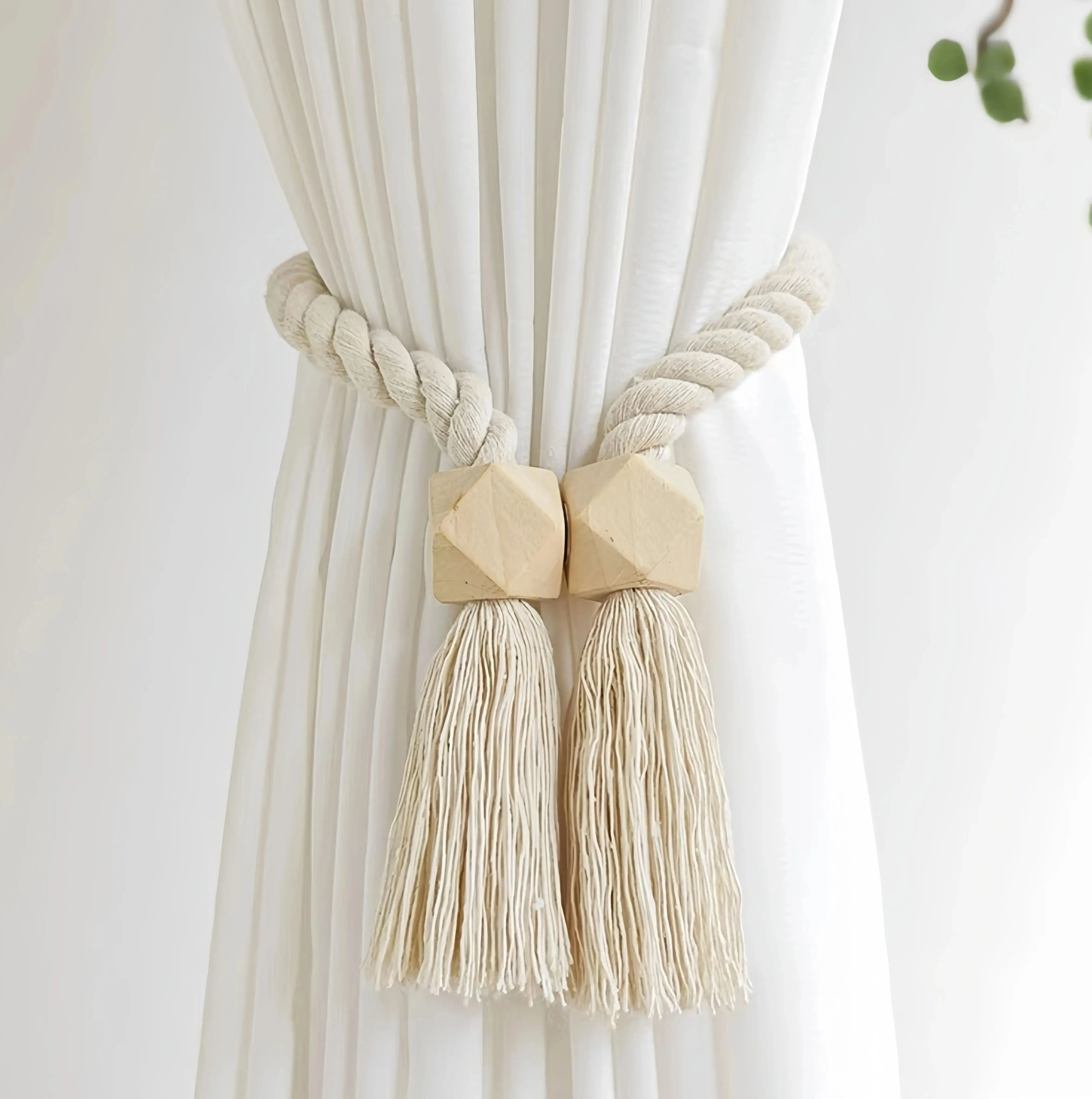 손으로 짠 단단한 나무 자석 커튼 스트랩, 침실 및 거실용 심플한 디자인, 따뜻한 가정 장식, 1 개 Best5 손으로 짠 단단한 나무 자석 커튼 스트랩, 침실 및 거실용 심플한 디자인, 따뜻한 가정 장식, 1 개 Best5