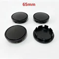 4 Pcs 65mm Black