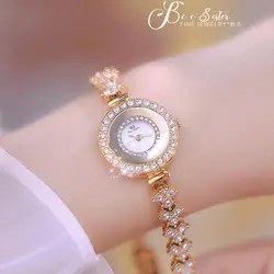 2023 Top Brand Women Bracelet Watches For Ladies Gold Wrist Full Steel Female Clock