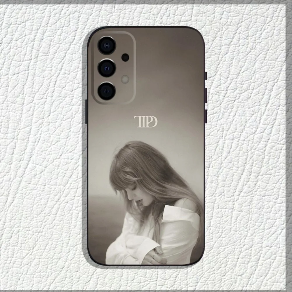 thumbnail image 1 of Funda para teléfono T-TaylorS TTPD S-SwiftS para Samsung Galaxy A13, A21s, A22, A31, A32, A52, A53, A71, A80, A91, carcasa negra suave, 1 of 4