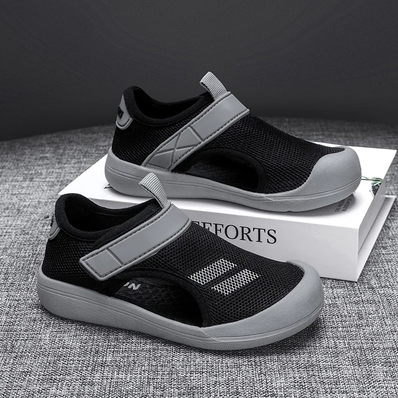 Children Sandals Summer Children Casual Shoes Boys Beach Lightweight Closed Toe Baby Sport for Girls Eu Size 23-36