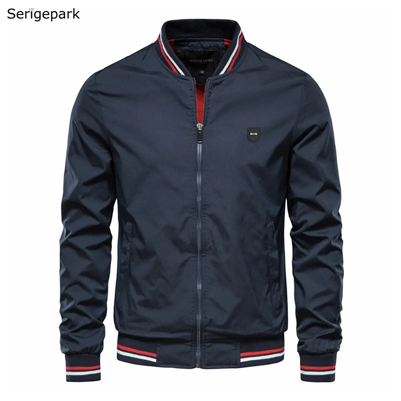 Serige Park Men Jackets Fashion Luxury Brand Butterfly Leisure Spring