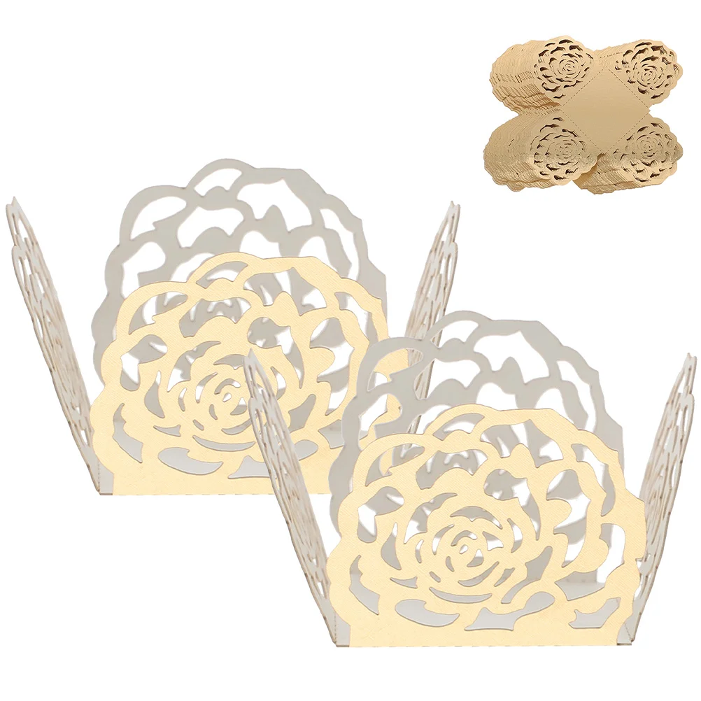 

Chocolate Truffle Wrappers Trays Muffins Chocolate Snacks Paper Liner Candy Cups Wedding Party Decoration