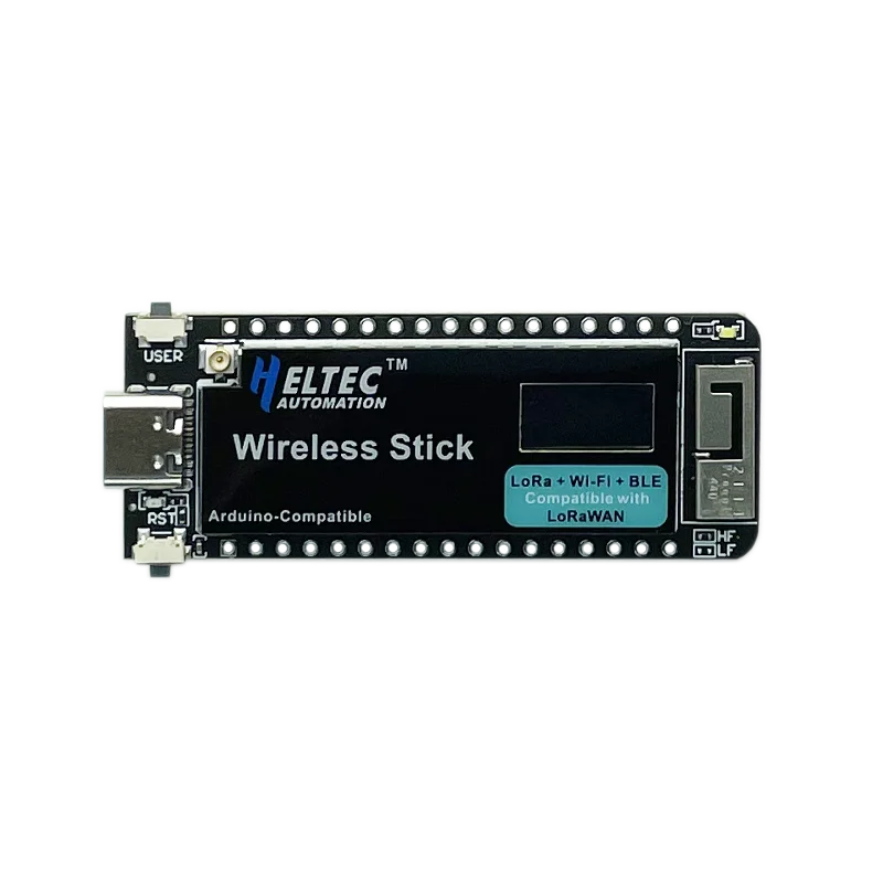 ESP32 LoRa V3 Scheda Sviluppo Con Antenne 915MHz, Batteria 1100mAh E Custodia Meshtastic: ESP32-S3 WiFi Bluetooth OLED Per Arduino IoT (Modello N32 Plus, Nero)