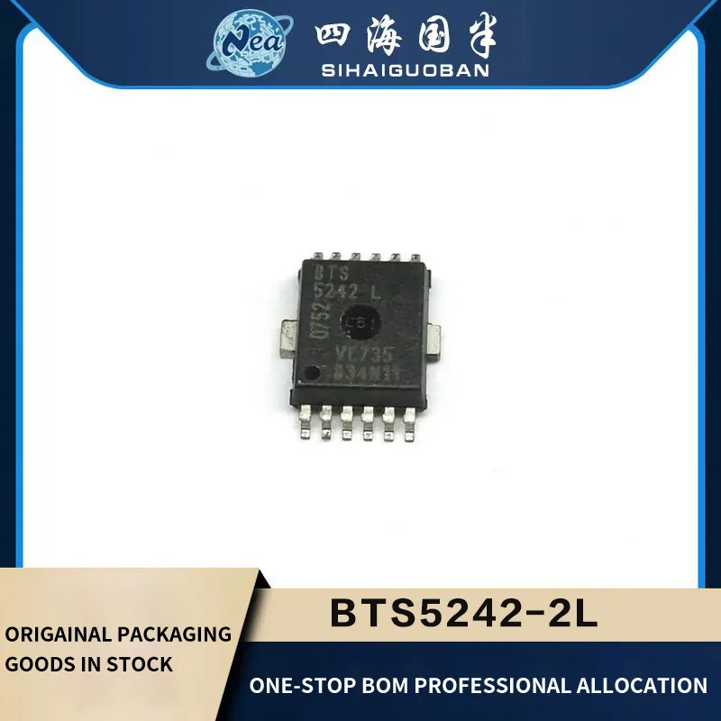 

1PCS Electronic Components BTS5242-2L IC PWR SWITCH N-CHAN 1:1 DSO-12