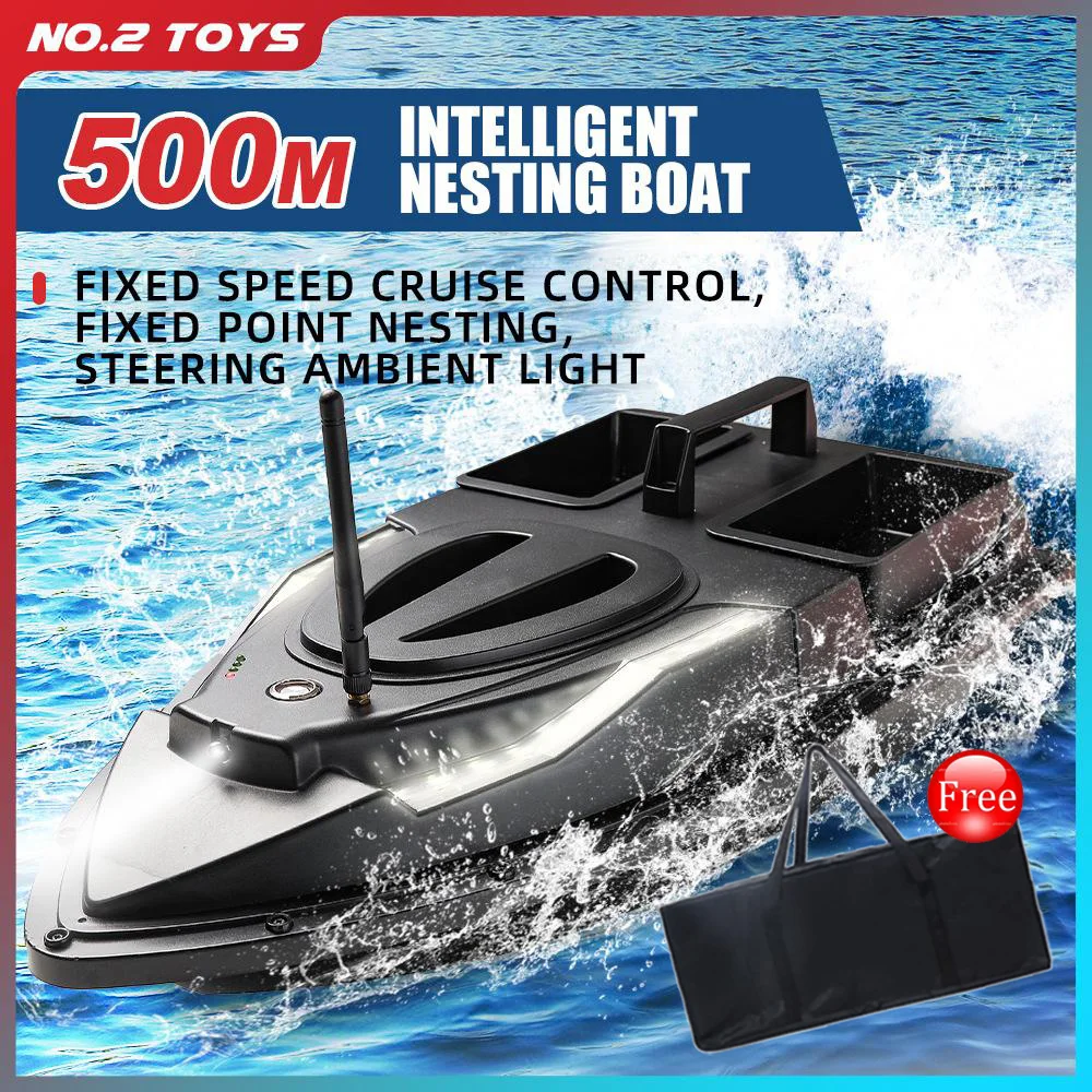 FlytecNestBoatGPSRemoteControlBaitFishingRCBoatRadio