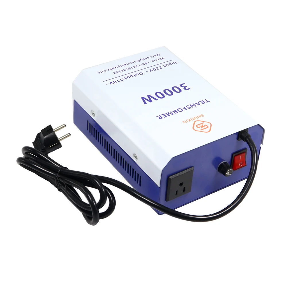 US to EU Travel Adapter,Yinleader 3000W Voltage Transformer Power Co US to EU Travel Adapter,Yinleader 3000W Voltage Transformer Power Co
