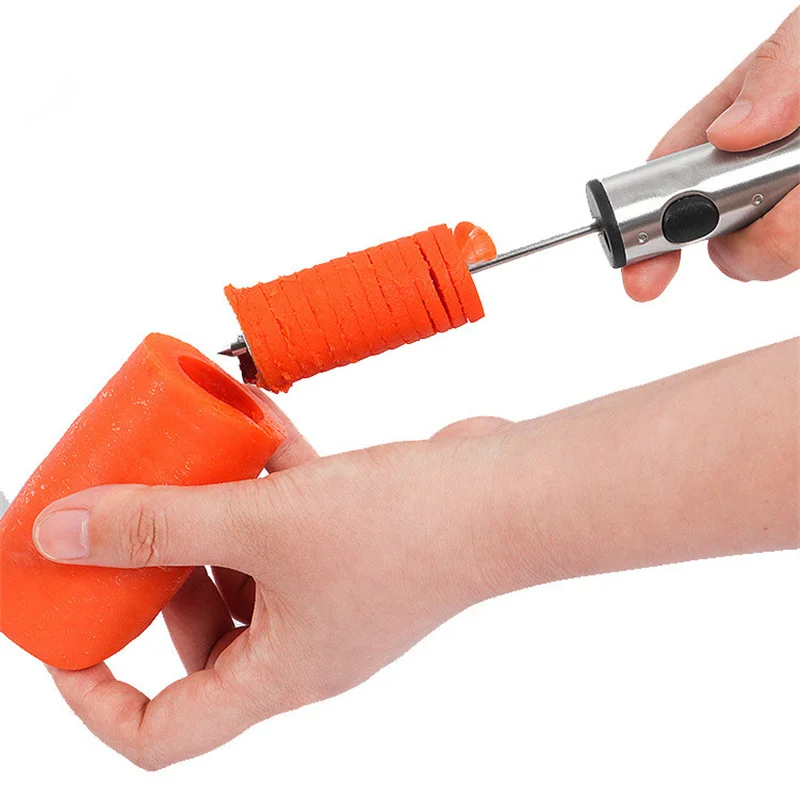 4 Pcs Stainless Steel Corer Set Eggplant Tomato Seeds Remover Different Size Vegetable Spiral